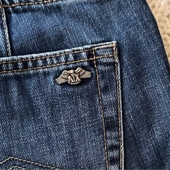 RARE A/X ARMANI Exchange J66 Mens STRAIGHT JEANS 29 R - Picture 2 of 13